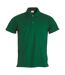 Polo Basic Homme Vert Bouteille Clique-1