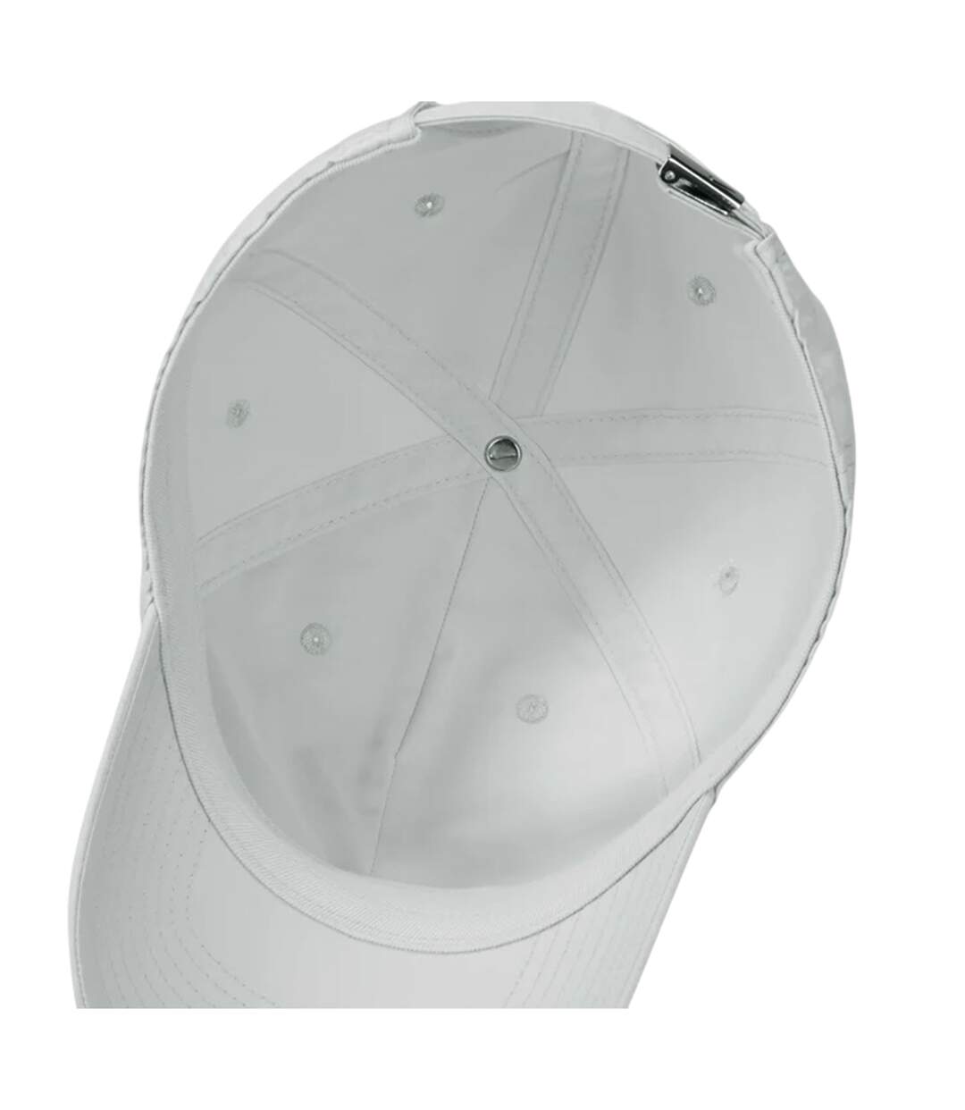 Casquette De Baseball Motif/style Swoosh Métallique Df Club Adulte Gris Nike-3