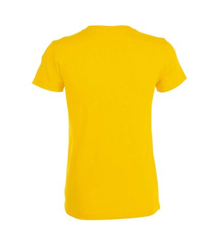 SOLS Womens/Ladies Regent Short Sleeve T-Shirt (Gold) - UTPC2792