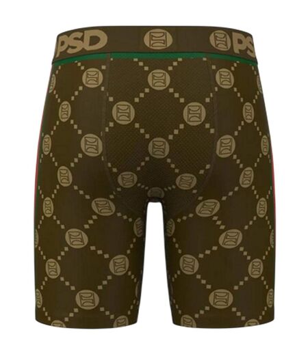 Boxer Motif/style Emblème Homme Marron PSD