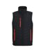 Mens Full Zip Gilet Black Classic Red Regatta-1