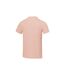 Mens Nanaimo Short Sleeve T-shirt Pale Blush Pink Elevate-2
