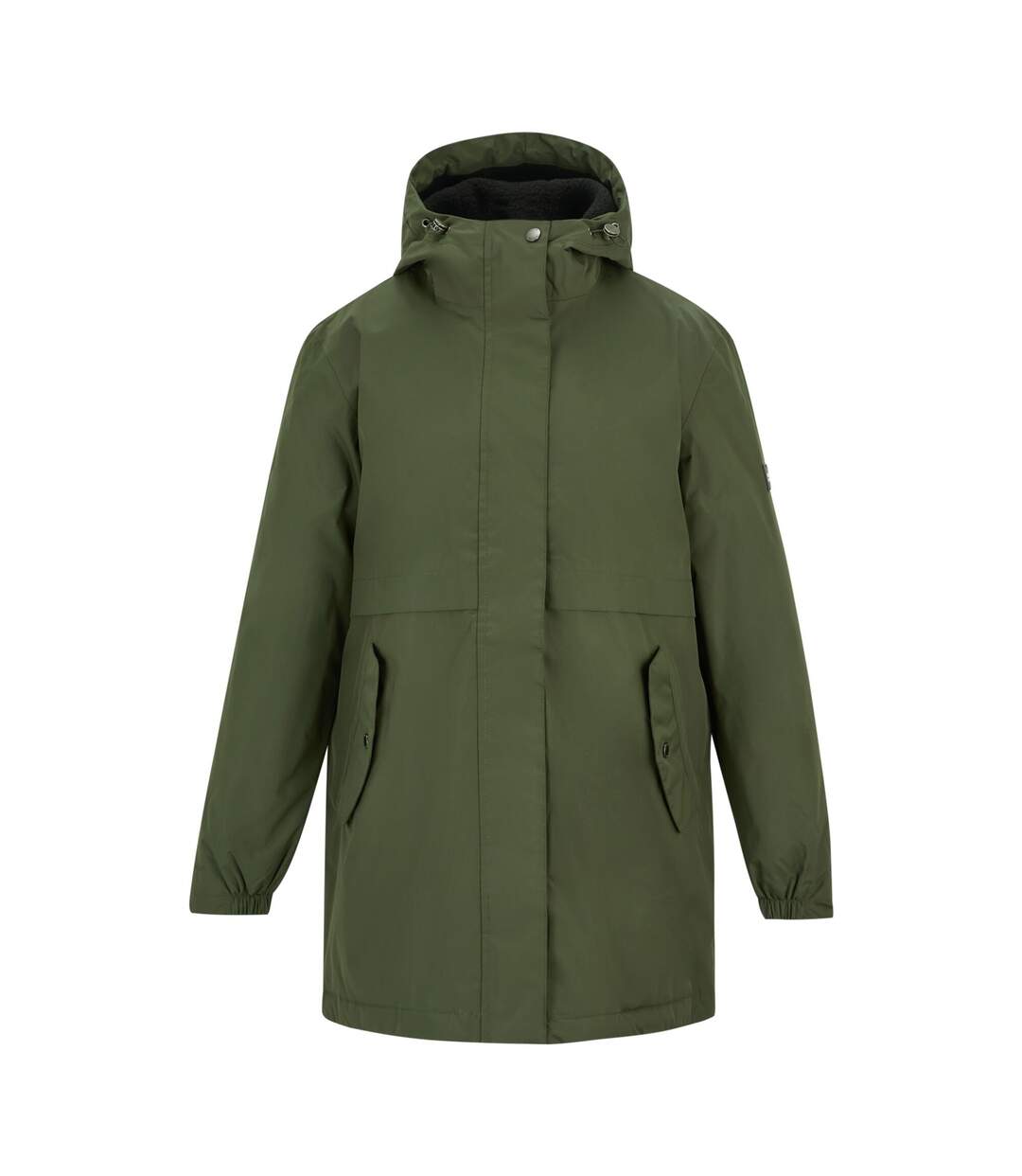 Veste Imperméable Brielly Femme Kaki Foncé Noir Regatta-2