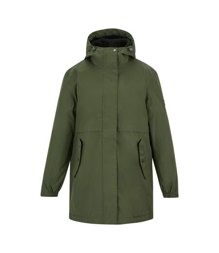 Veste Imperméable Brielly Femme Kaki Foncé Noir Regatta
