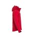 Mens Milford Soft Shell Jacket Red Clique-4