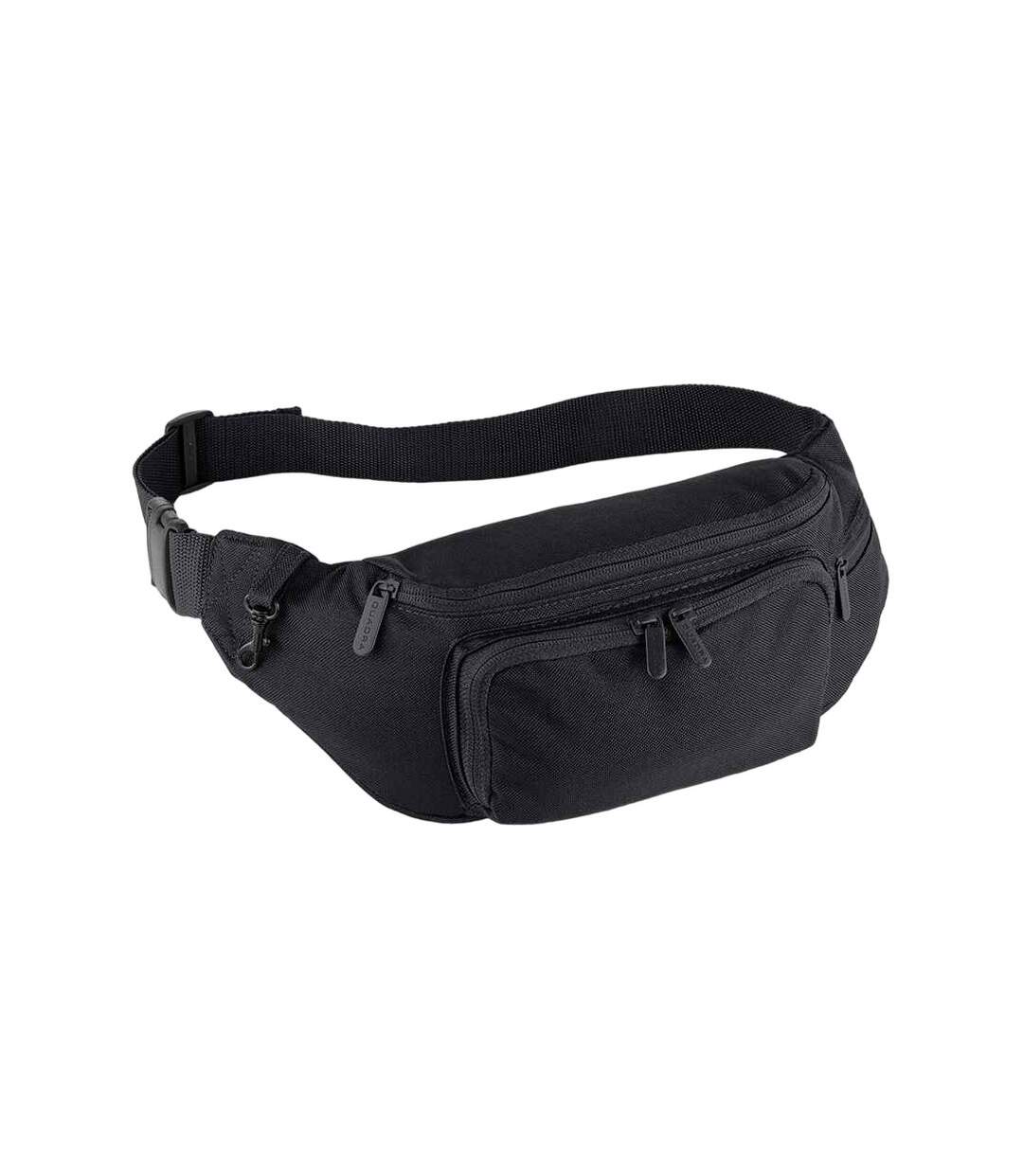 Plain waist bag one size black Quadra-1