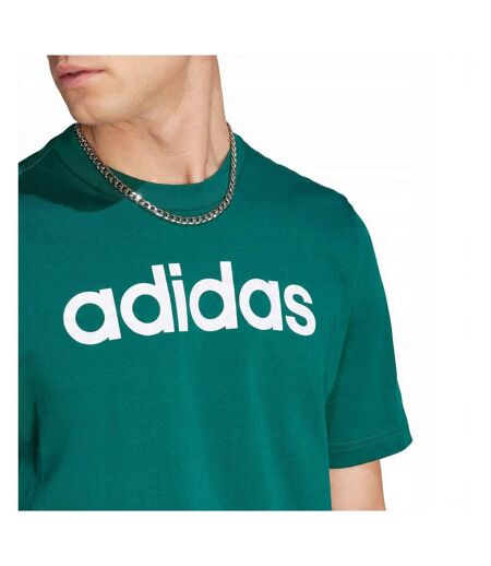 T-shirt Manches Courtes Lin Sj Homme Vert Adidas