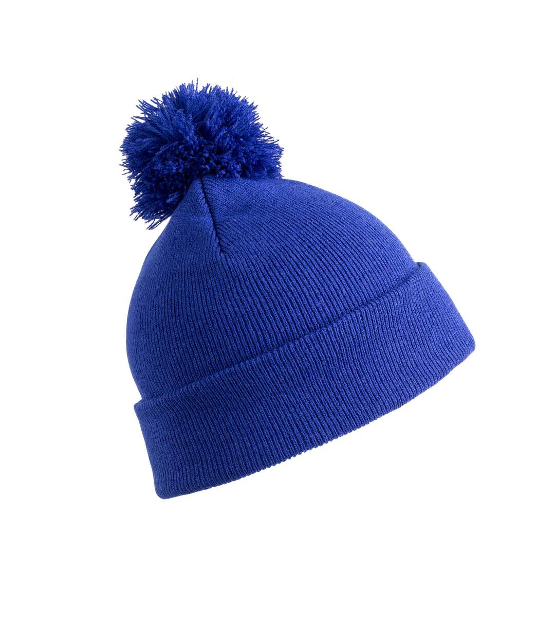 Result Winter Essentials Mens Pom Pom Beanie (Royal) - UTRW7248-1