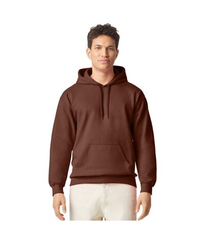 Sweat à capuche homme cacao Gildan