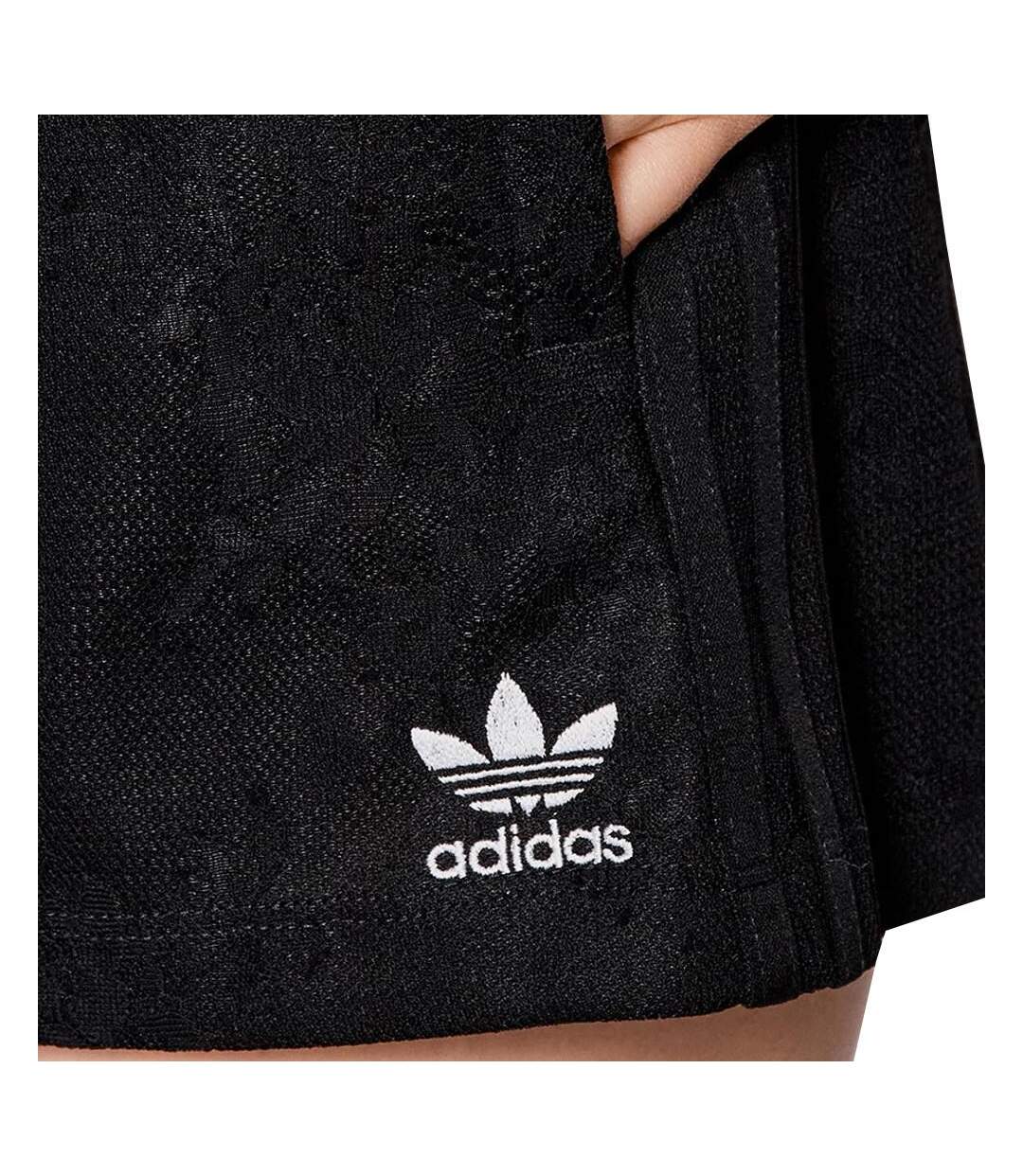 Short Noir Femme Adidas Lace - 34-3