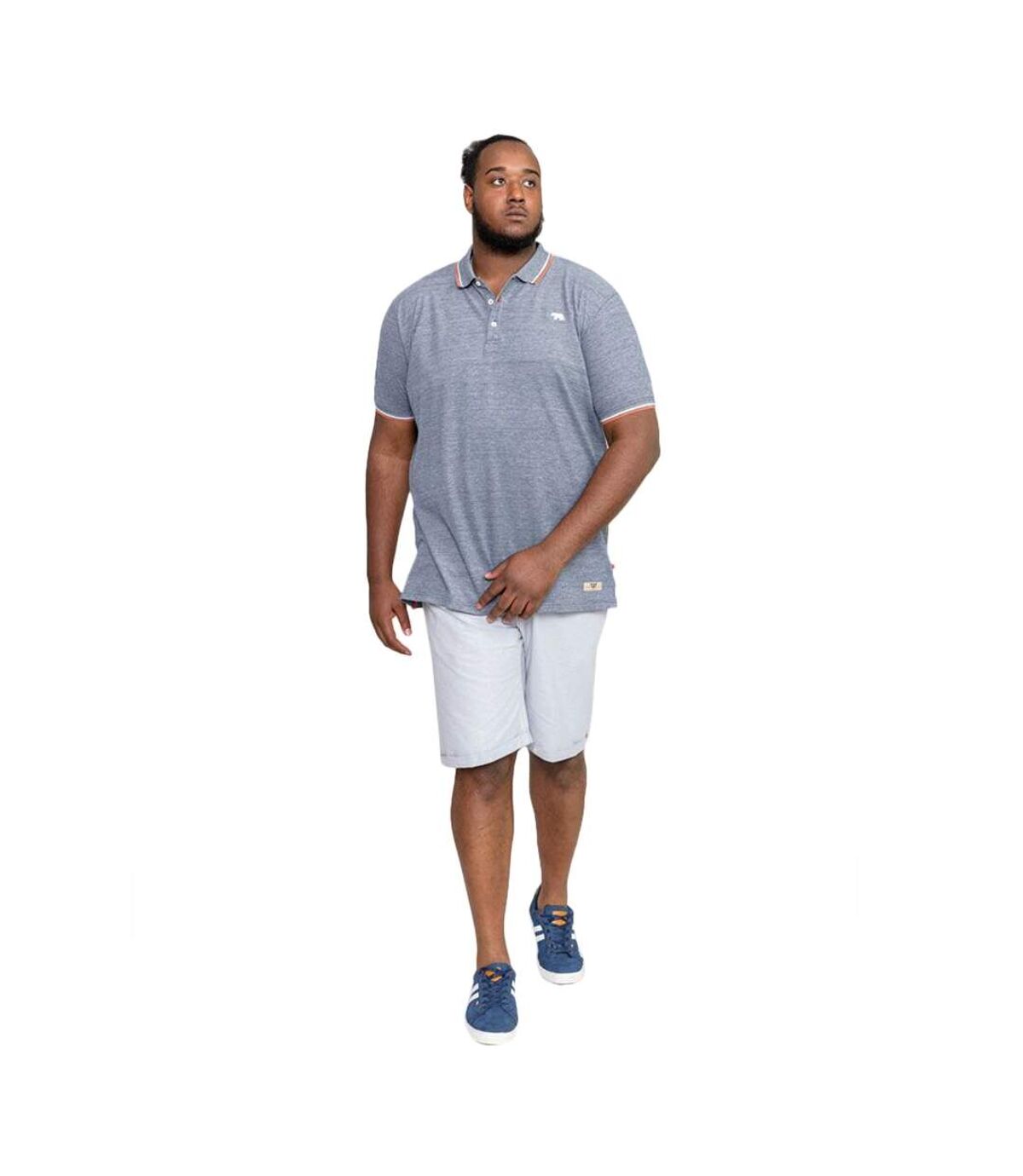 Duke Mens Wilcot D555 Kingsize Polo Shirt (Grey Marl)