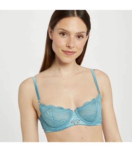 Soutien-gorge armature bleu Laura