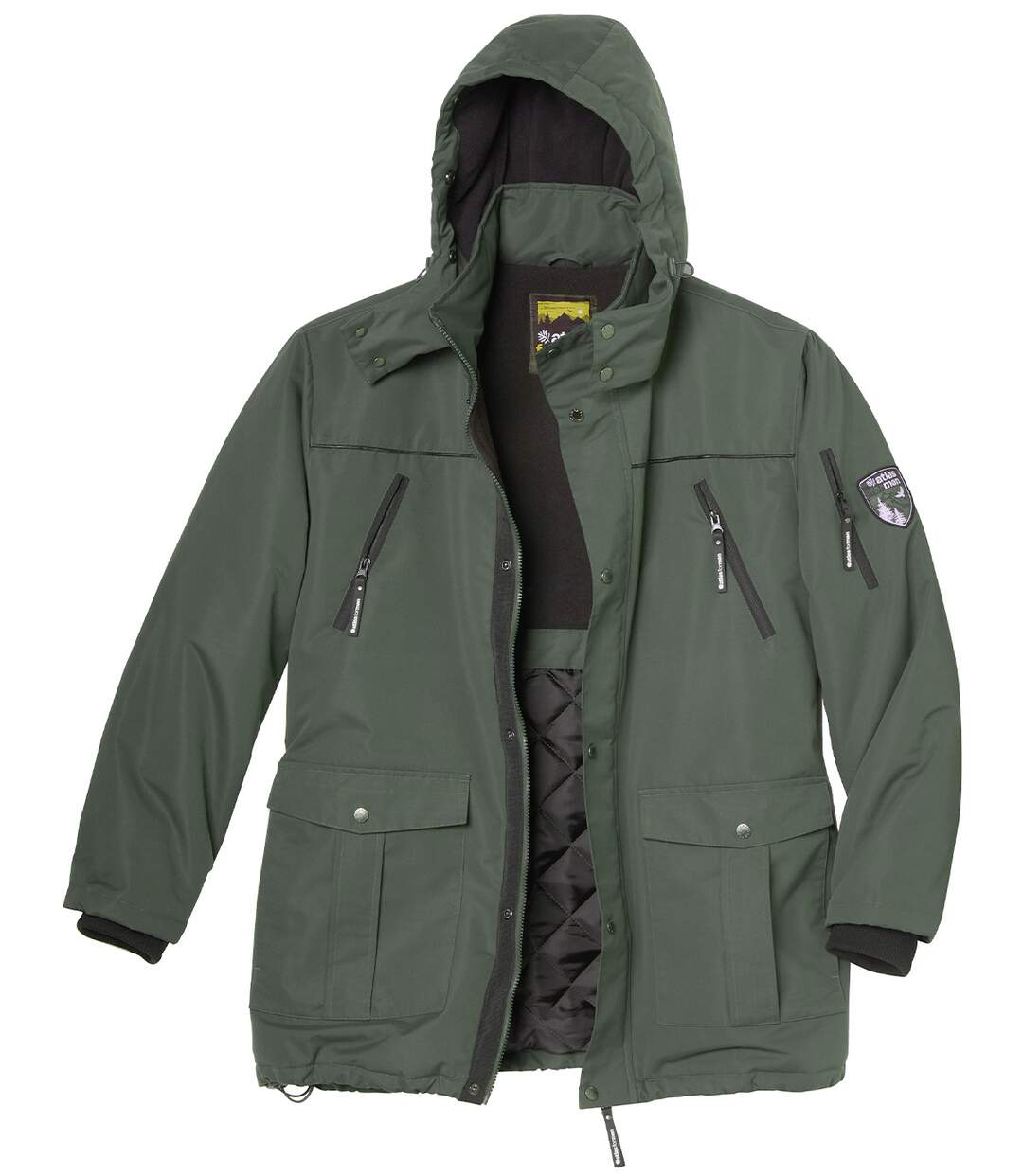 Parka GRAND FROID à Capuche Fausse Fourrure amovible-17