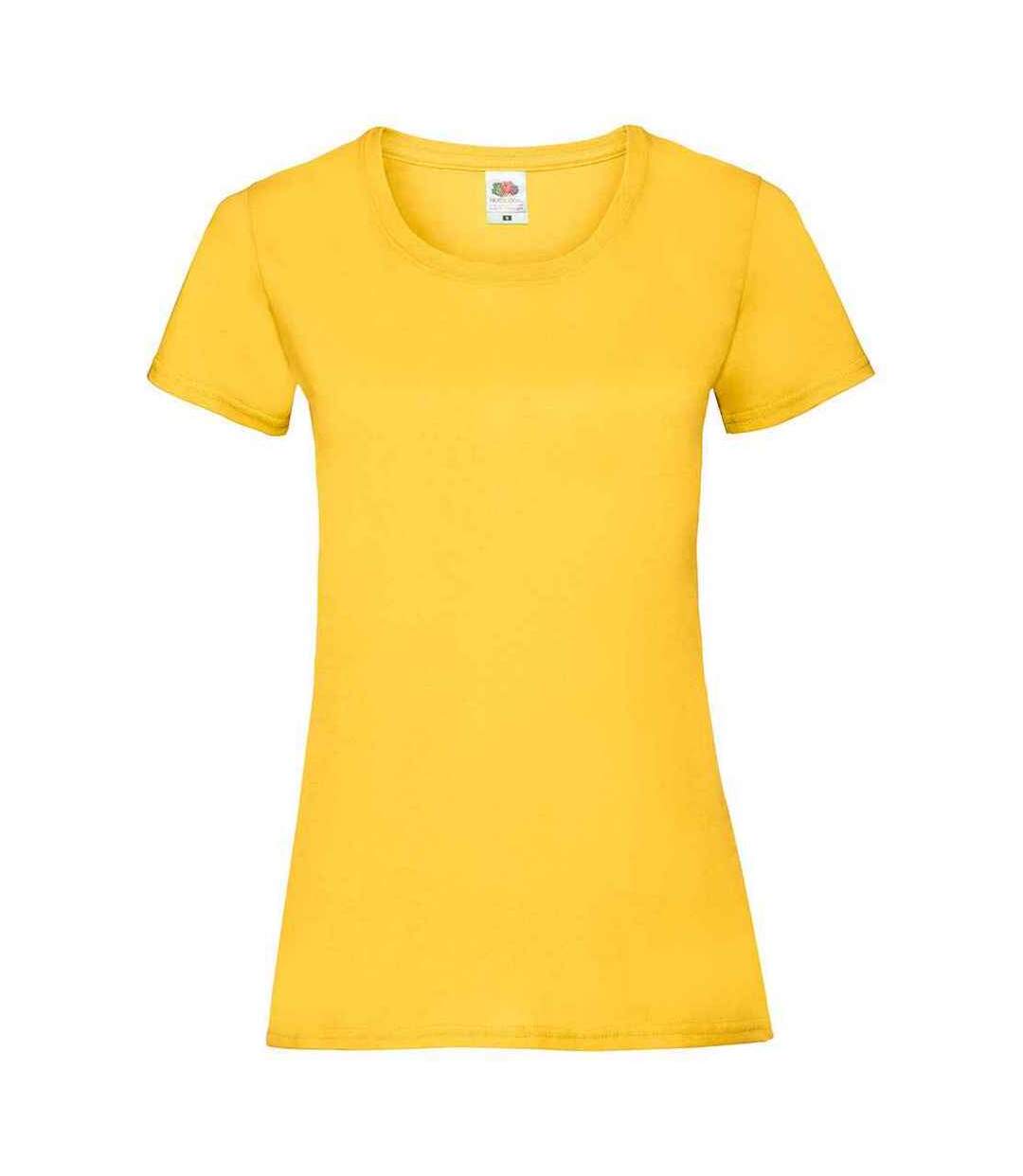 T-shirt valueweight femme tournesol Fruit of the Loom