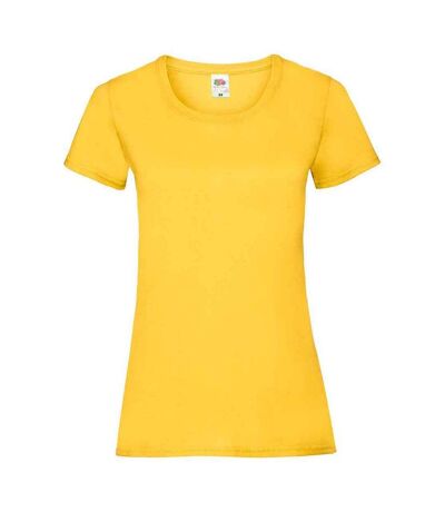 T-shirt valueweight femme tournesol Fruit of the Loom