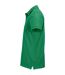 Unisex adult pacific pique twin needle stitch polo shirt kelly green SOLS-3