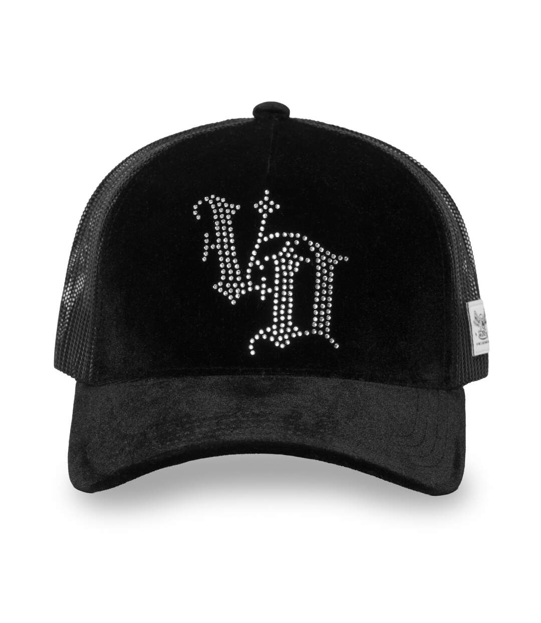 Casquette baseball Velvet avec logo en Strass Royal B Vondutch-2