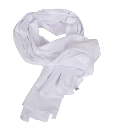 Écharpe Adulte Taille Unique Blanc Build Your Brand