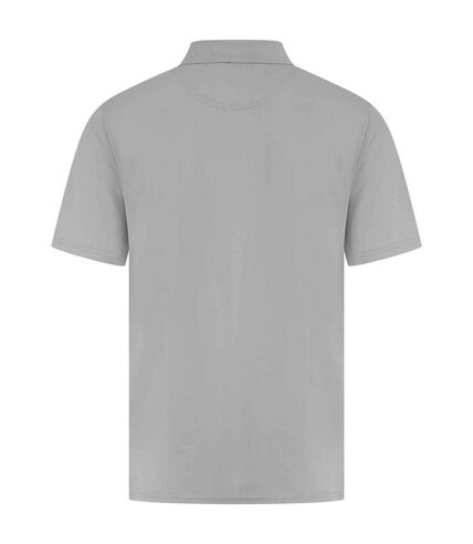 Polo homme argenté Henbury