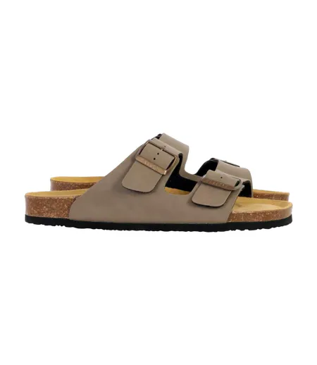 Mules Cuir Plakton Barna