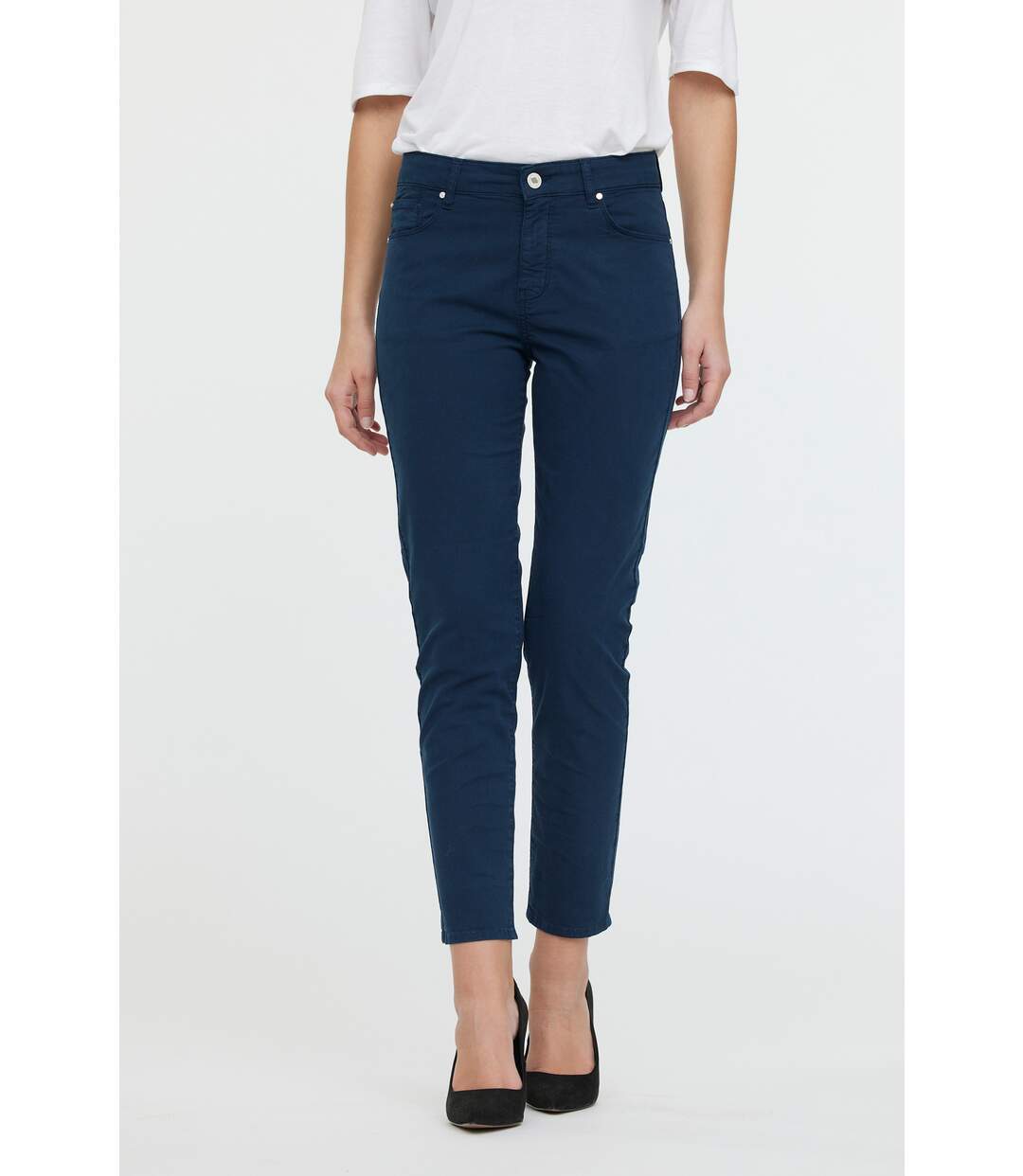 Pantalon coton slim LC135