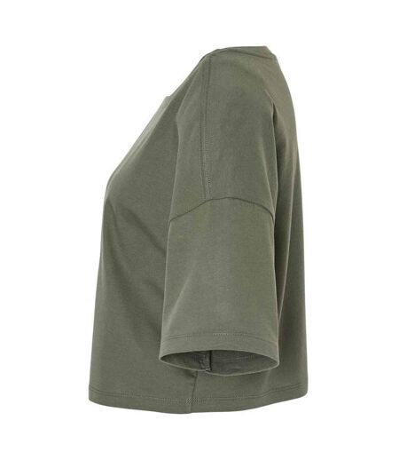 Bella + Canvas Womens/Ladies Jersey Cropped Crop T-Shirt (Military Green) - UTPC5355