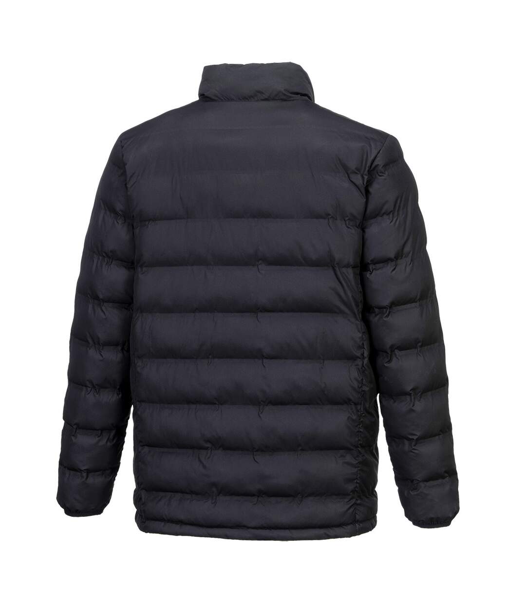 Mens ultrasonic heated padded jacket black Portwest-2