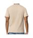 Mens cotton lightweight t-shirt sand Gildan