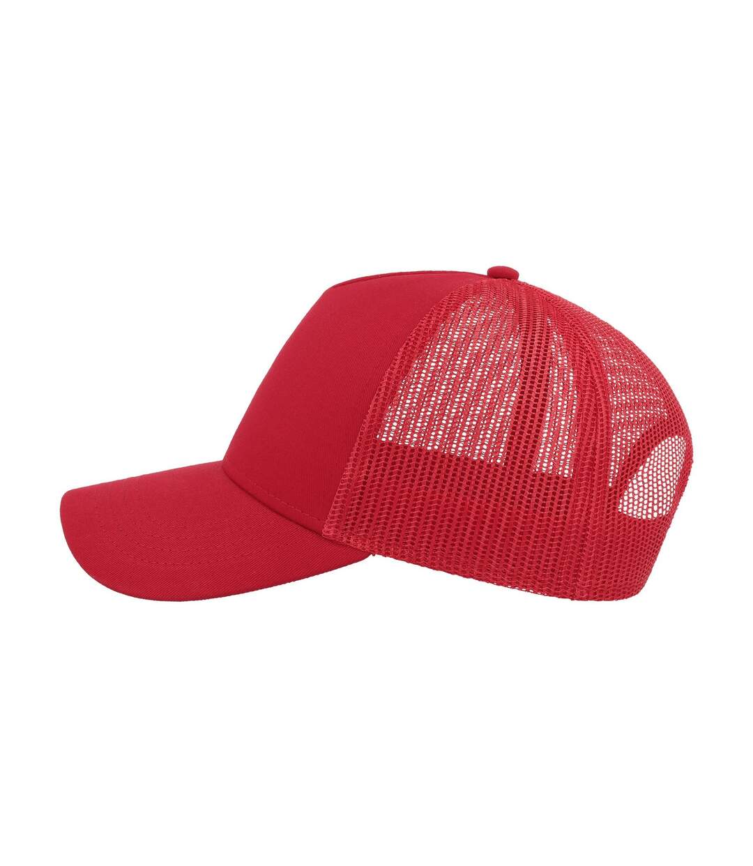 Casquette style trucker rapper mixte rouge Atlantis-3