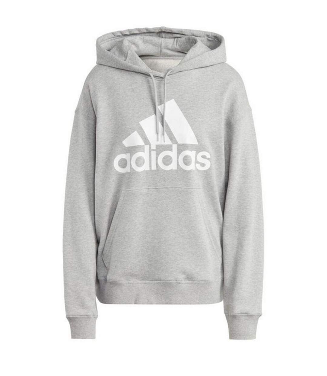 Sweat À Capuche Essentials Femme Argenté Gris Adidas-2