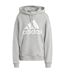 Sweat À Capuche Essentials Femme Argenté Gris Adidas-2