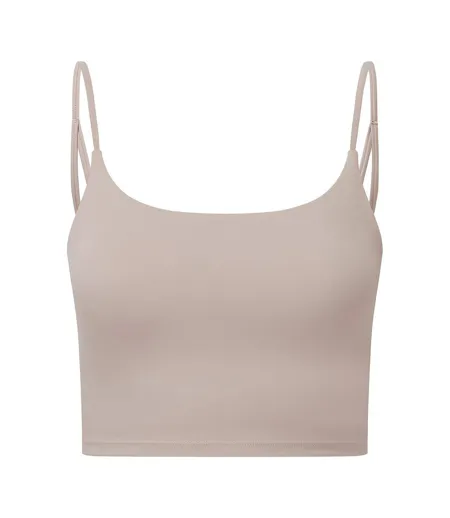 Brassière De Sport Femme Beige Gris TriDri