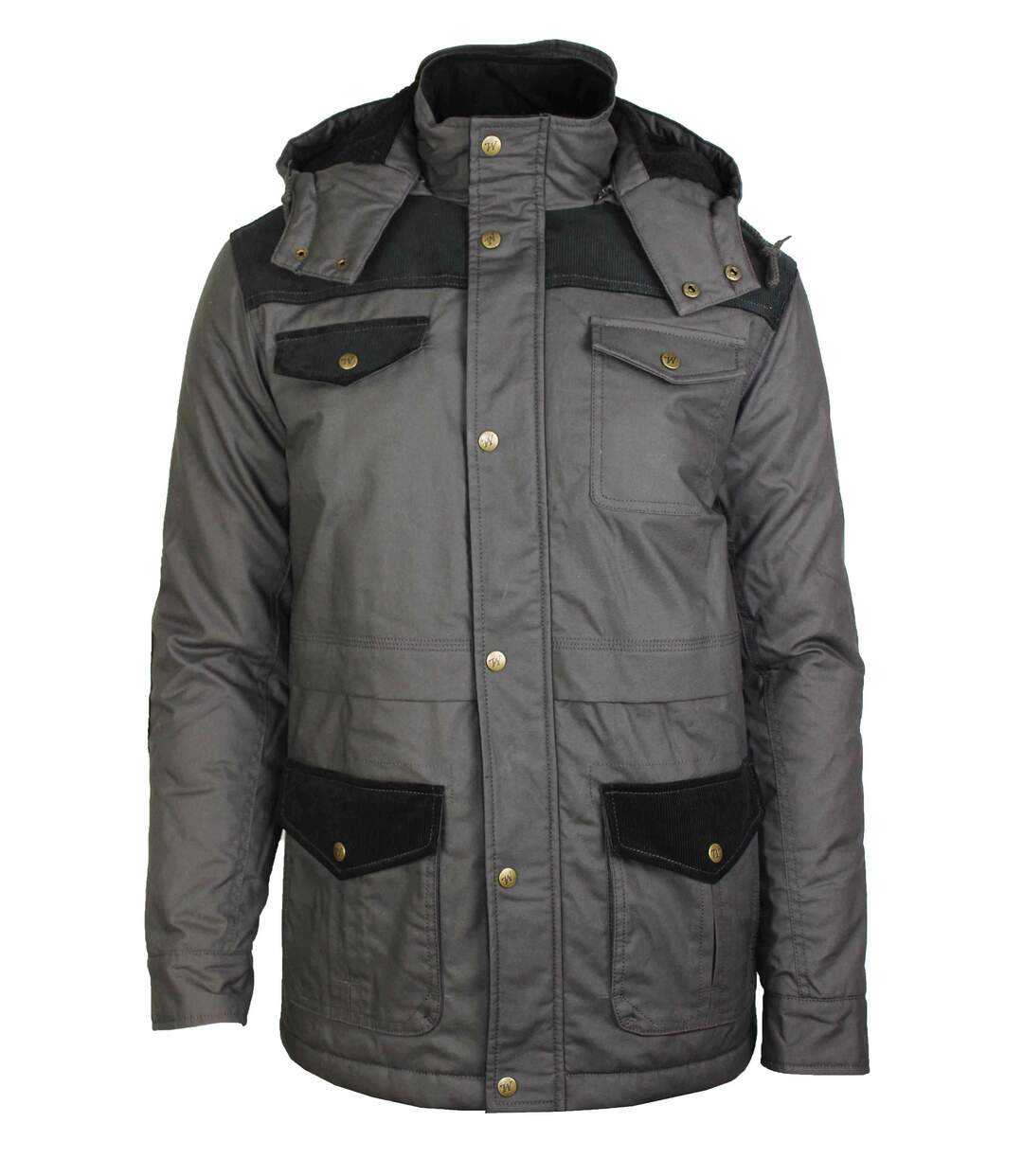 Parka doublée bi matière JANGO1 - MD-1