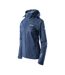 Womens/ladies Lanco Jacket Black Iris Ombre Blue Hi-Tec-3