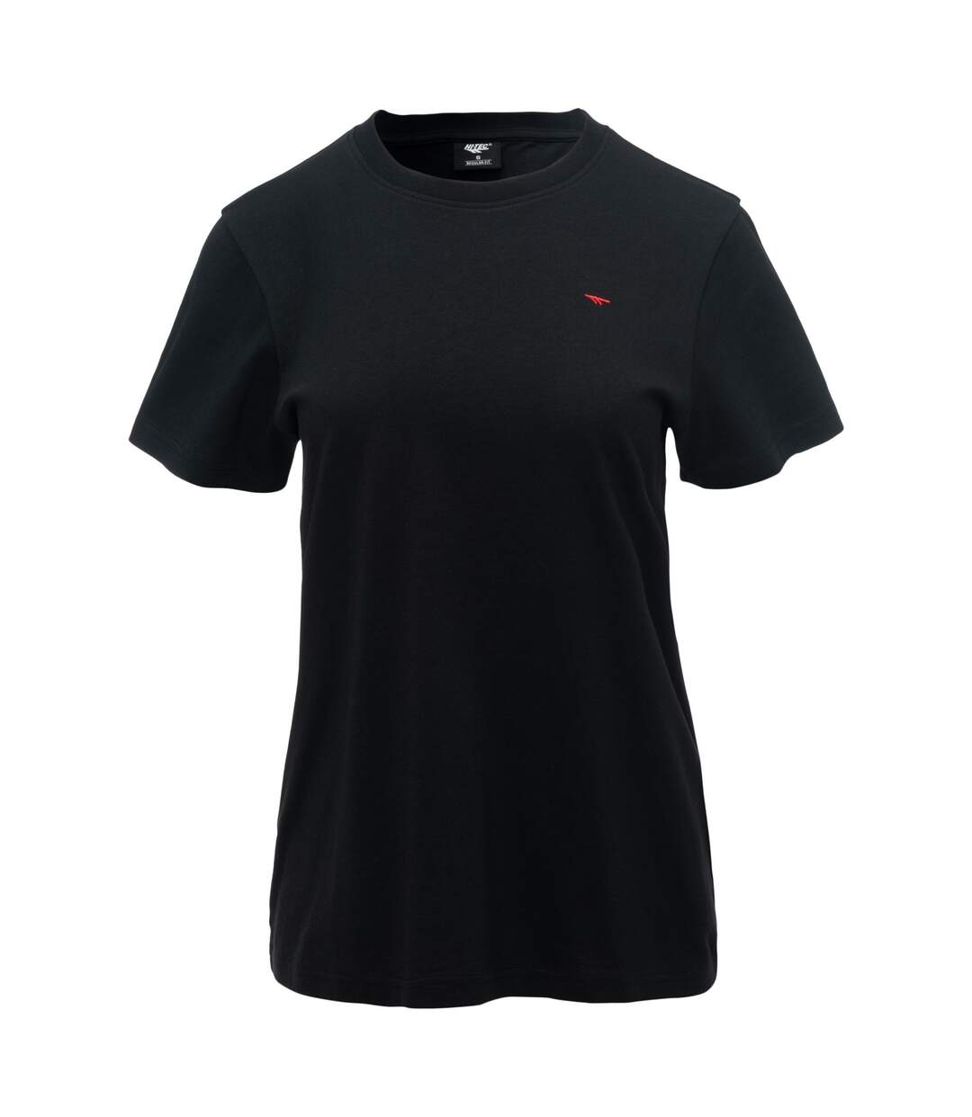 T-shirt Manches Courtes Playo Femme Noir Hi-Tec-2