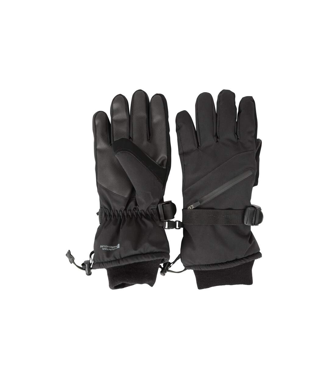 Ensemble d'accessoires de ski homme noir Mountain Warehouse