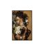 Paris Prix - Toile Imprimée femme Avec Fleurs 83x123cm Multicolore