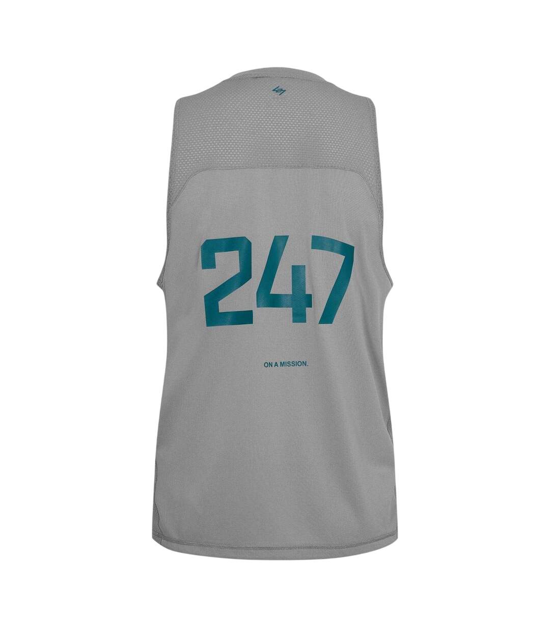 Mens 247 Sleeveless Tank Top Graphite Grey Represent-3