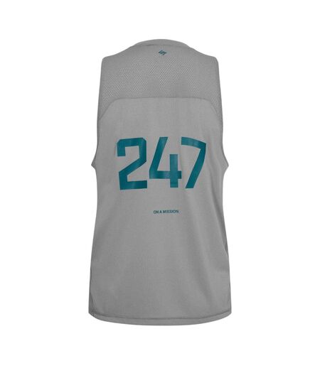 Mens 247 Sleeveless Tank Top Graphite Grey Represent