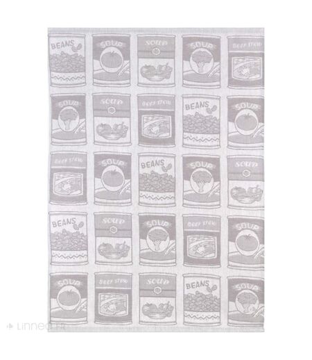 Lot de 2 torchons de cuisine toile coton SOUP