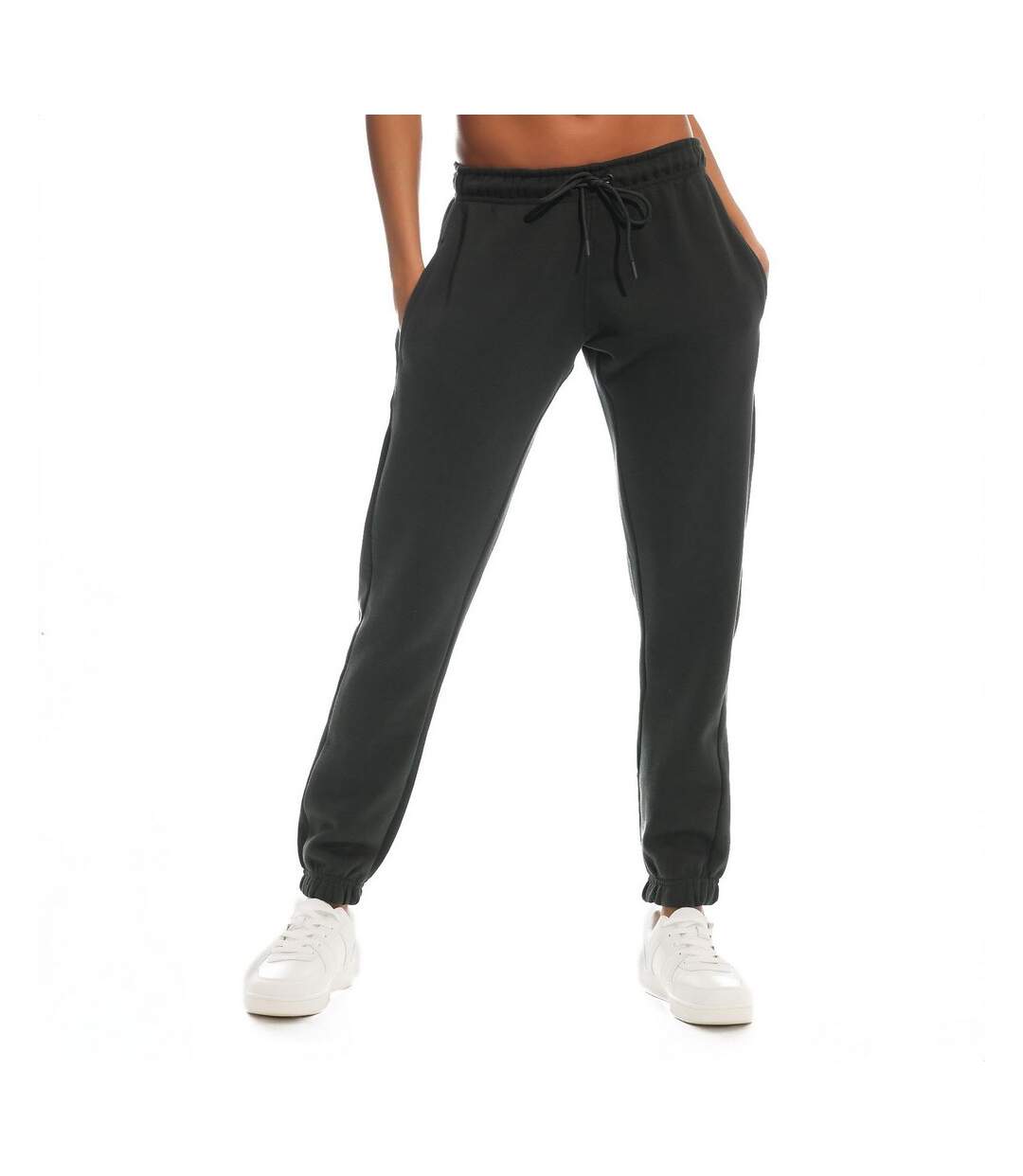 Pantalon de jogging femme gris charbon Light And Shade-1