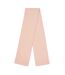 Embossed Knitted Winter Scarf One Size Peach Coach-1