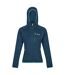 Womens/ladies newhill marl hooded fleece jacket moroccan blue/tahoe blue Regatta