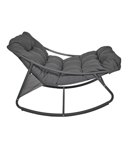 Fauteuil à bascule TENERIFE - Anthracite