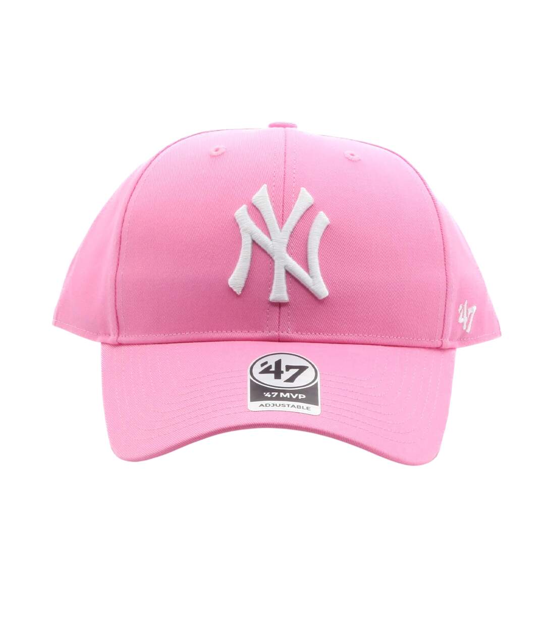 Childrens/kids Mvp 47 Cotton Blend Baseball Cap Pink New York Yankees-4