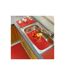 Tapis Multi-Usage en PVC Tubulo 32x43cm Rouge-1