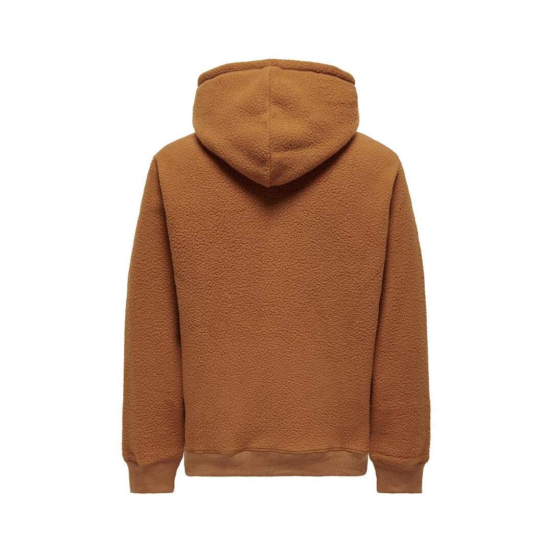 Sweat à Capuche Marron Homme Only & Sons Emilio - L-2