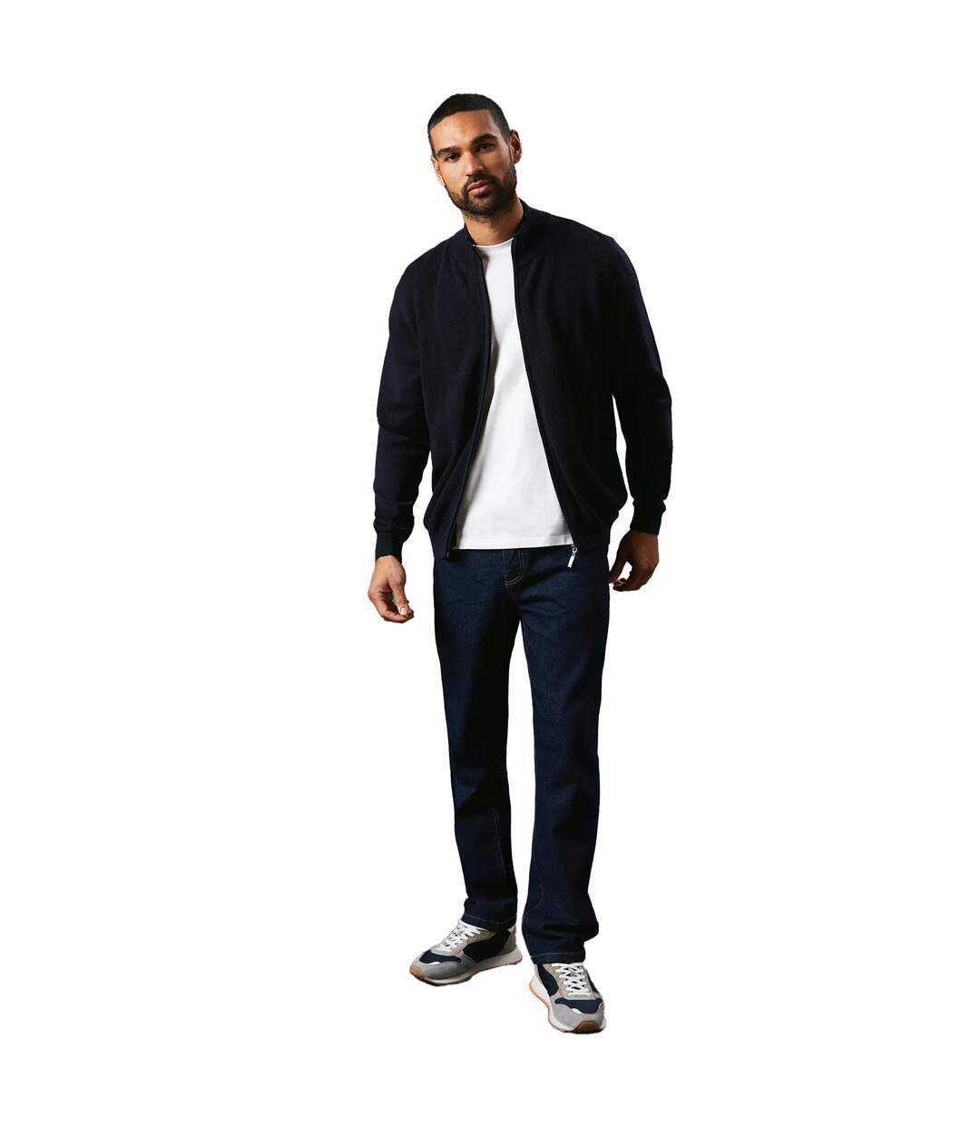 Veste homme bleu marine Maine-3