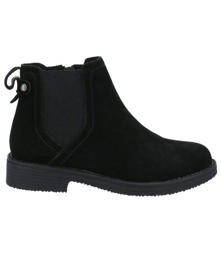 Hush Puppies Womens/Ladies Maddy Suede Ankle Boots (Black) - UTFS7392