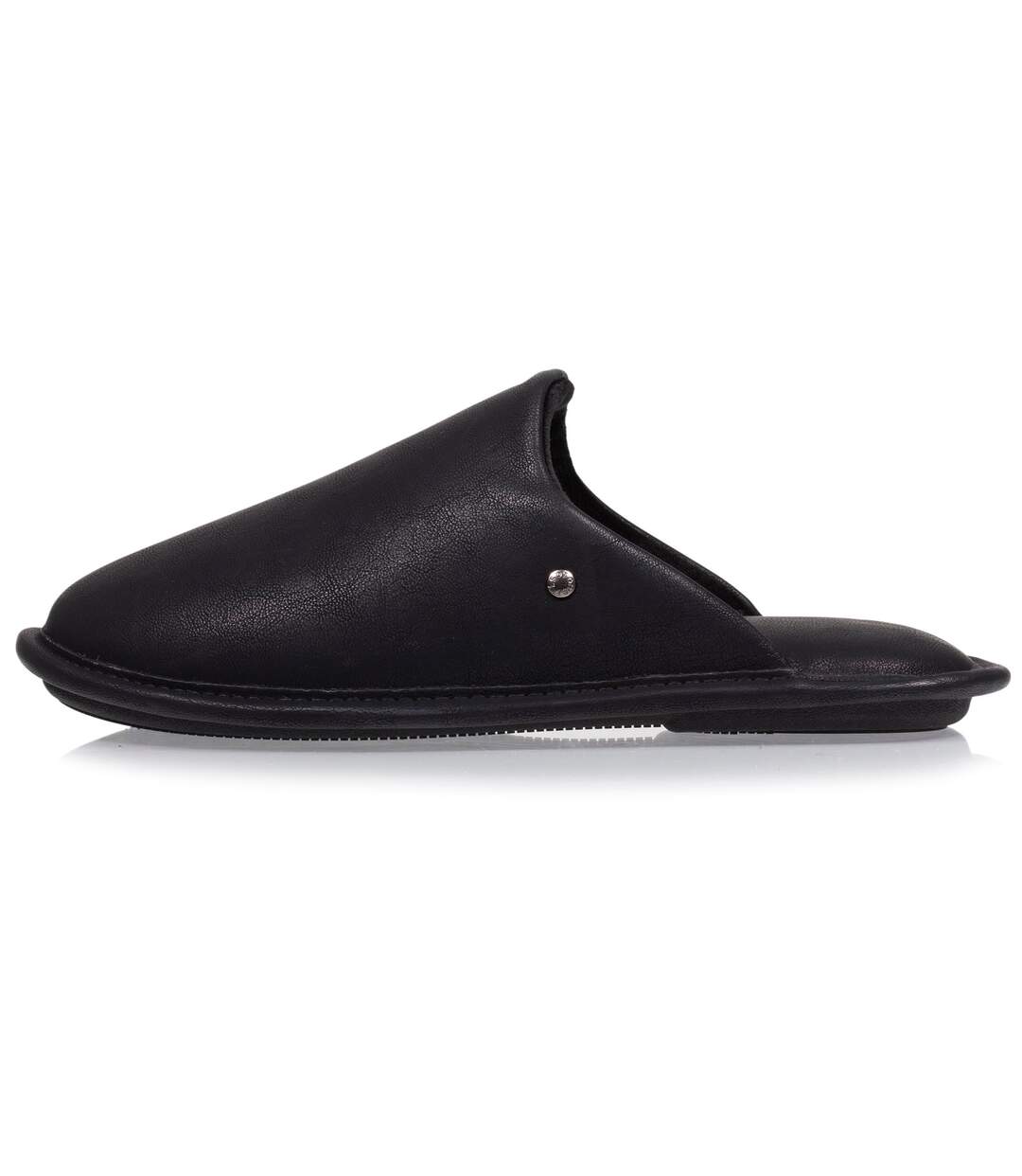 Isotoner Chaussons Mules homme ultra confortables et léger effet faux cuir-3